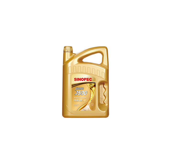 Моторное масло SINOPEC JUSTAR J500 SN 15W-40 Engine Oil для бензиновых двигателей