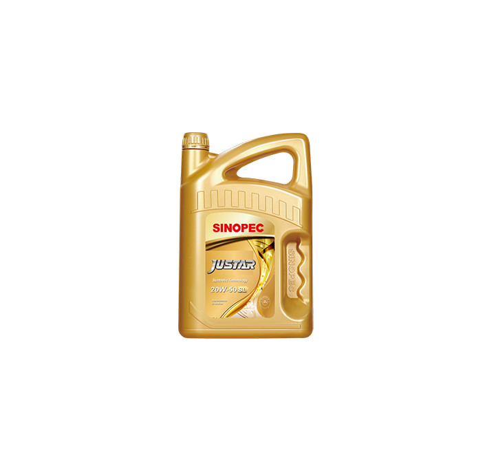 Моторное масло SINOPEC JUSTAR SL 20W-50 для бензиновых двигателей